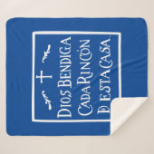 Dios bendiga cada rincon sherpadecke (Vorderseite (Horizontal))