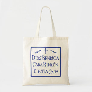 Dios bendiga cada rincon tragetasche