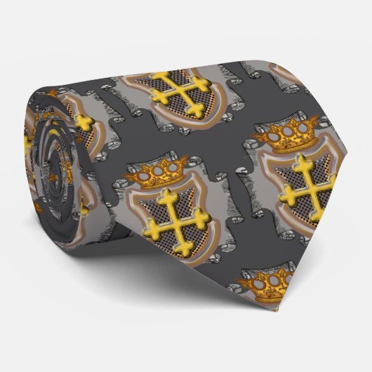 Dios Cross Krawatte (Gerollt)
