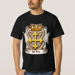 Dios Cross Nachname T-Shirt
