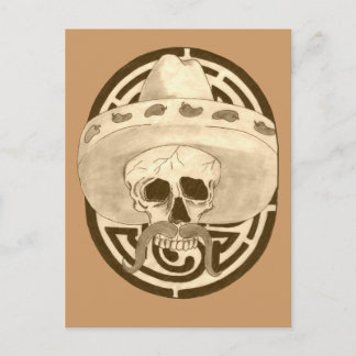 Dios de los Muertos, Typ !!! Postkarte