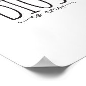 Dios es amor, Bibelverse auf Spanisch Poster (Ecke)