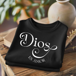 Dios Es Amor Christlicher spanischer T - Shirt