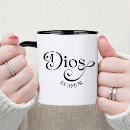 Dios Es Amor Spanische Tasse für Christlichen Kaff