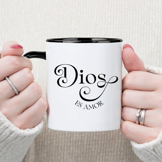 Dios Es Amor Spanische Tasse für Christlichen Kaff