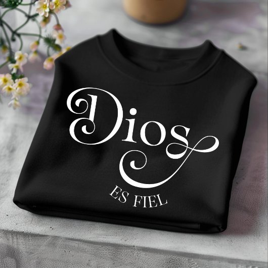 Dios Es Fiel Christlicher spanischer T - Shirt