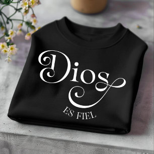 Dios Es Fiel Christliches Spanisches T-Shirt