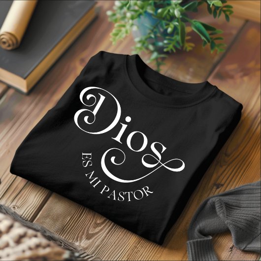 Dios Es Mi Pastor Christlicher spanischer T - Shir T-Shirt