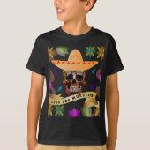 Dios Los Muertos Day of the Dead T-Shirt (Vorderseite)