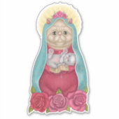 Dios Meow Sticker (Vorderseite)