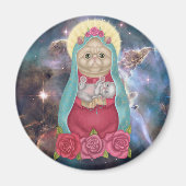 Dios Meows Magnet (Vorne)