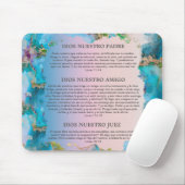 Dios Padre Nuestro Amigo Juez Justo Mousepad (Mit Mouse)