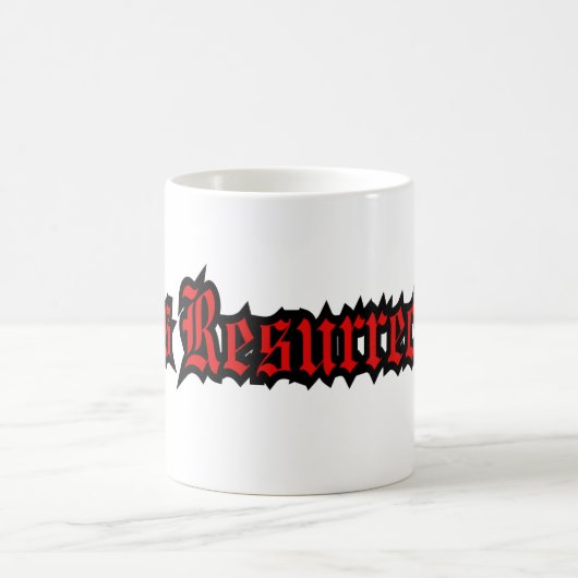 Dios Resurrection Logo, 11 oz Kaffeetasse (Mittel)