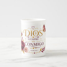 Dios Siempre Va Conmigo Tasse | Psalm 23 Tasse