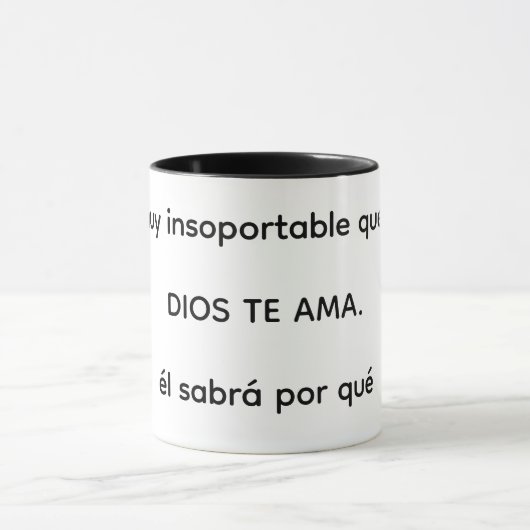 dios te ama tasse (Zentrum)