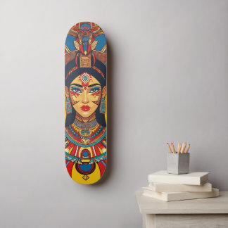Diosa Maya Ixchel Skateboard
