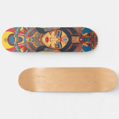 Diosa Maya Ixchel Skateboard (Horizontal)