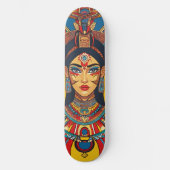 Diosa Maya Ixchel Skateboard (Vorderseite)
