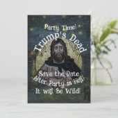 Dioxide Trump Releases Baltimore Crab Cakes War Einladung (Stehend Vorderseite)