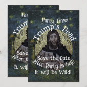 Dioxide Trump Releases Baltimore Crab Cakes War Einladung (Vorne/Hinten)