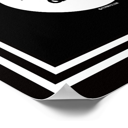 Dip, Grip & Rip Poster (Ecke)