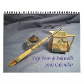 Dip Pens & Inkwells 2010 Kalender (Titelbild)