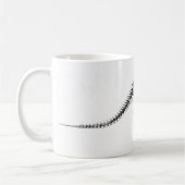 Diplodocus-Dinosaurier-Antiken-Druck Kaffeetasse (Links)