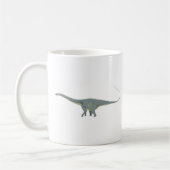 Diplodocus Dinosaurier Kaffeetasse (Links)