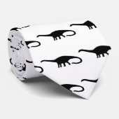 Diplodocus-Dinosaurier Krawatte (Gerollt)