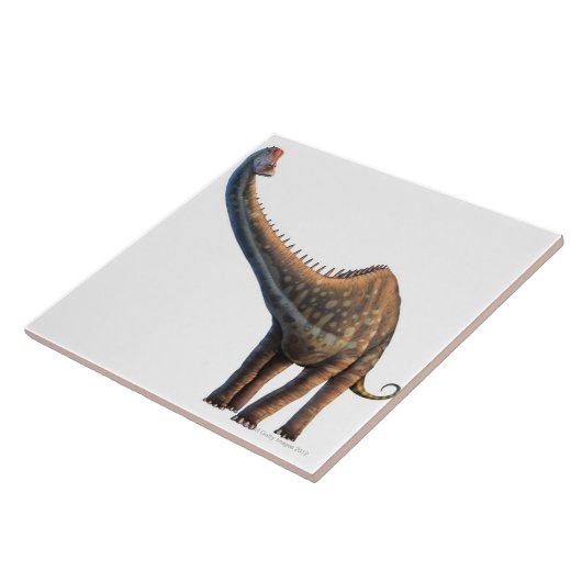 Diplodocus Fliese (Seite)