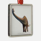 Diplodocus Ornament Aus Metall (Rechts)