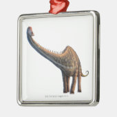 Diplodocus Ornament Aus Metall (Links)