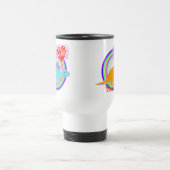 Diplodocus-u. Stegosaurus-Dinosaurier-NamensTasse Reisebecher (Mittel)