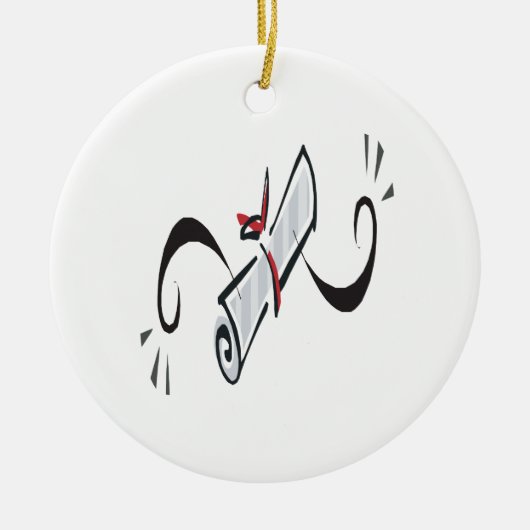 Diplom 2 keramikornament (Vorne)