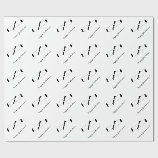 Diplom-Abschluss Geschenkpapier (Flach)