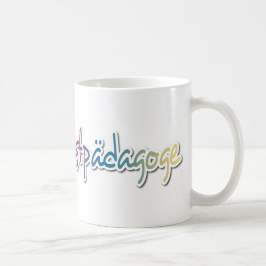 Diplom-Kunstpädagoge Kaffeetasse (Rechts)