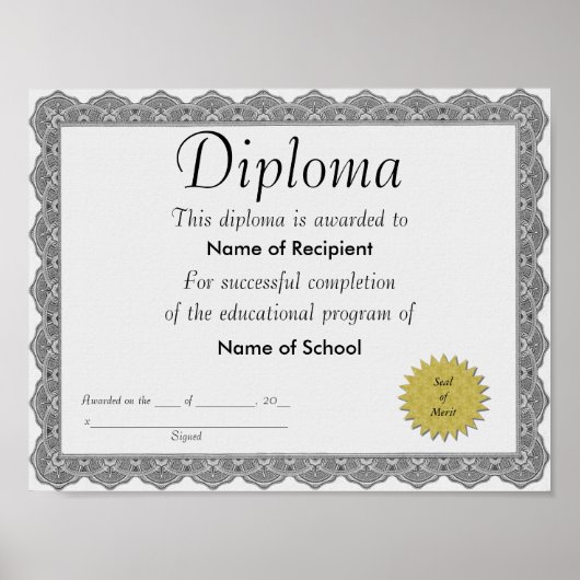 Diplom Poster (Vorne)