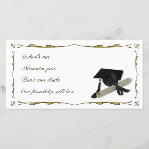 Diplom- und Graduierungsstufe ( Mortar Board ) Ankündigung
