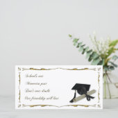 Diplom- und Graduierungsstufe ( Mortar Board ) Ankündigung (Stehend Vorderseite)