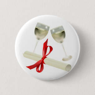Diplom-/Wein-Gläser Button