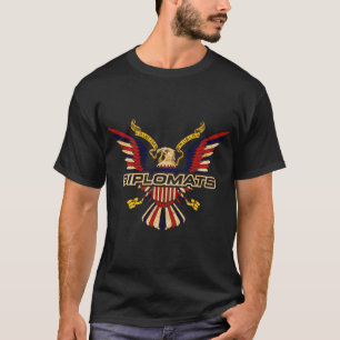 Diplomaten Hip-Hop bedrängte Retro-Vintage Classi T-Shirt