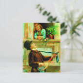 Diplomatie Postkarte (Stehend Vorderseite)