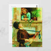 Diplomatie Postkarte (Vorne/Hinten)