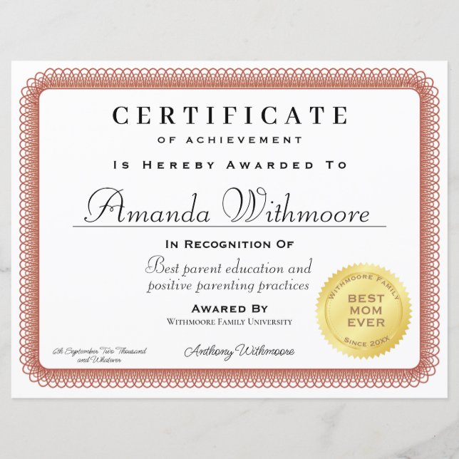 Diplome für berufliche und Fake (Vorderseite)