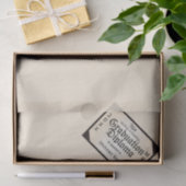 Diplomzeugnis des Abschlusses Seidenpapier (Geschenk)