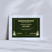 Diplomzeugnis für klassischen Uni-Abschluß Poster