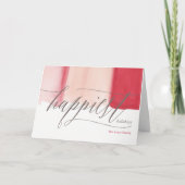 Dipped Stripes Karte (Vorderseite)