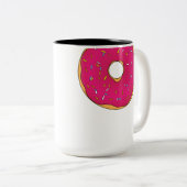 Dippin D'oh-Nüsse Kaffee-Tasse Zweifarbige Tasse (VorderseiteRechts)