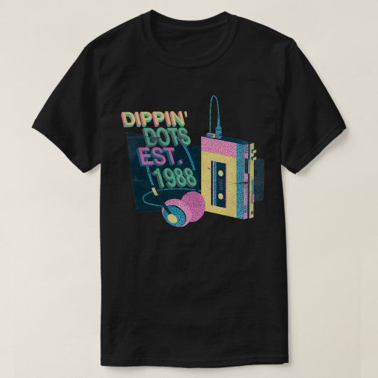 Dippin' Dots Music To Our Ears Since 1988  T-Shirt (Design vorne)