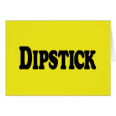 Dipstick-Grußkarte (Vorderseite (Horizontal))